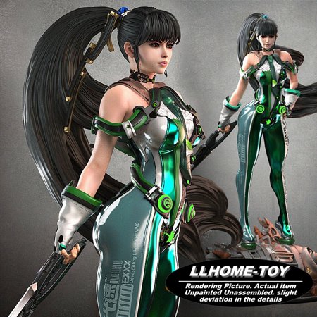 Stellar Blade Eve Resin 27cm Tall Model Kit Unpainted 3d Print GK Statue Figure