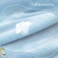 thumbnail image 6 of Exclusivo Mezcla Flannel Fleece Velvet Plush Throw Blanket - 40" x 50"(Ice Blue), 6 of 8