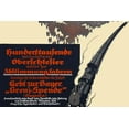 thumbnail image 1 of Hunderttausende heimatstreuer Oberschlesier wollen zur Abstimmung Fahren ... Gebt zur Bayer. "Grenz-Spende"- Fine Art Canvas Print (20" x 30"), 1 of 1