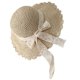 thumbnail image 3 of 1 sombrero de paja con lazo de encaje para verano y playa (cinturón de encaje desmontable), 3 of 5