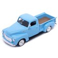 thumbnail image 2 of 1950 GMC Pickup Truck Light Blue 1/43 Diecast Model Car by Road Signature, 2 of 3