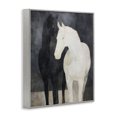 thumbnail image 2 of Stupell Industries Transitional Equine Twins Of Wind Gray Framed Giclee Art, 16 x 20, by Svetlana Aleynikova, 2 of 8