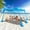 Sky Blue, variant on Rhino Valley Beach Tent Sun Shelter, Canopy Tent Sun Shade UPF50+ Protection with 8 Sandbags 4 Stability Poles, Outdoor Shade Canopy for Camping, Fishing,Indigo
