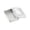 🍒 MulticolorC_New#121, variant on Rectangular Metal Storage Box With Clear Window Lid, Portable Organizer Case for Jewelry, Press-On Nails, and Crafts