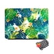 thumbnail image 1 of Funda izÜg, carcasa compatible con MacBook Air de 13 pulgadas modelos A2337 M1, A2179, A1932 Flores verde izÜg Ügav Satén bordado, 1 of 6