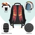 thumbnail image 5 of Yspwyqan Ice Fire Basketball 4Pcs Kids Backpack Set with Lunch Box Pencil Case Water Bottle Bag, Lightweight Bookbag Fits 13 Inch Laptop for Elementary School, 5 of 7