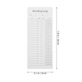 thumbnail image 3 of Shisuyan 25pcs Multifunctional Reading Log Bookmark: Library Card Design Book Tracker For Students Teachers For Managing Borrowed Books, 3 of 9