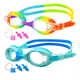 thumbnail image 1 of "Lentes Natación Para Niños, Gafas Protección Uv Antivaho Arcoiris/Azul ", 1 of 5