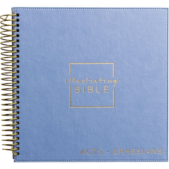 Illustrating Bible Niv: Journal Your Way Through Acts - Ephesians - Spiral Bound Bible Journal, (Spiral-Bound)