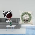 thumbnail image 2 of Estatua De Gato, Adorno Artesanal, Cuenco Para Llaves De Entrada, Cuenco Para Dulces, Figura Decorativa, Funda De Almohada Navideña, Funda De Cojín De Poliéster Para Centro De Mesa,, 2 of 8