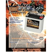 Deka Power Sports ETX20L Battery