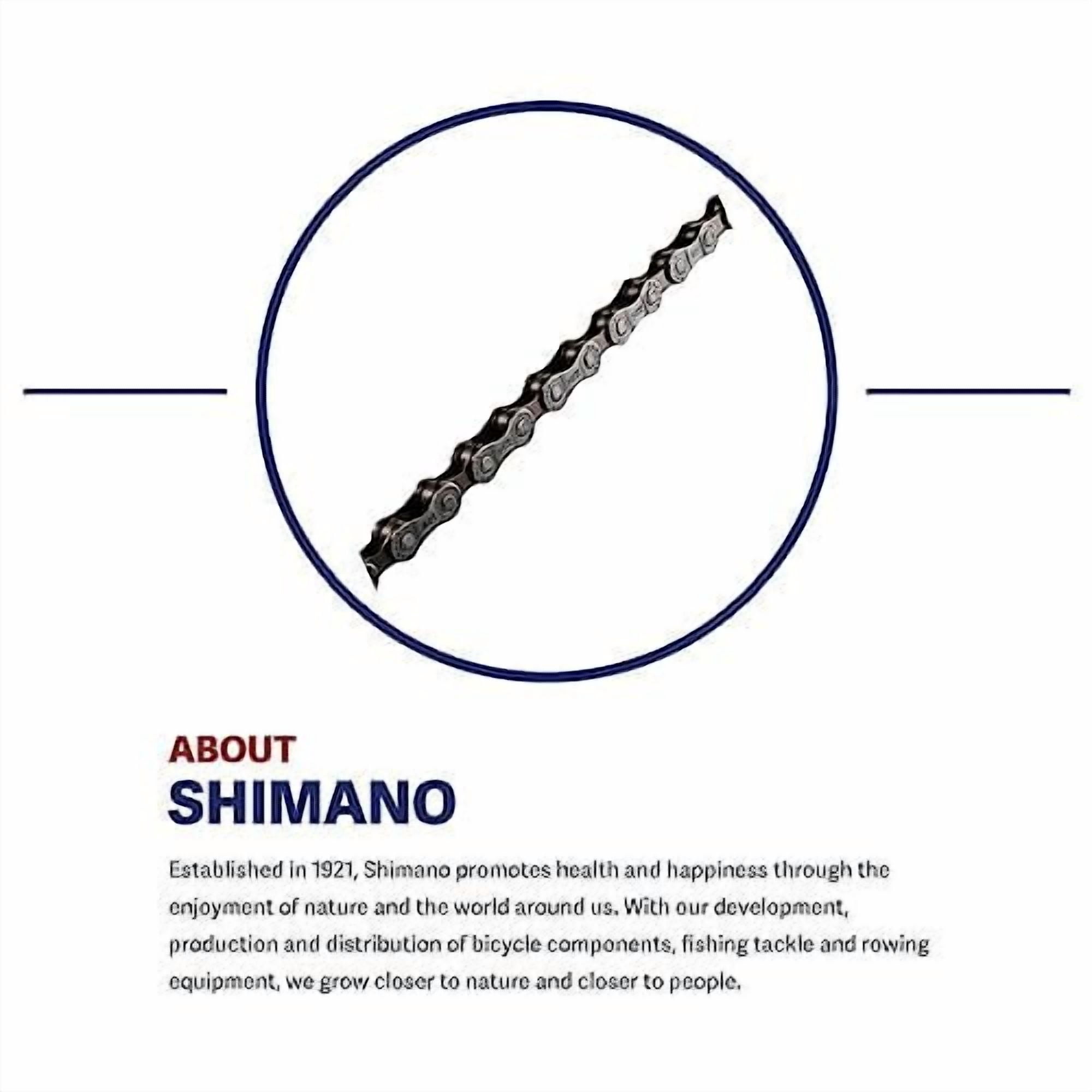 Shimano Tourney CN-HG40 Chain 6 / 7 / 8 Speed, 116 Links, Gray