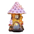 thumbnail image 1 of Accesorios de hadas de hadas Decoración de esculturas de jardín Dollhouse de champiñones Solar Luces solares Solar Hoden Garden House para balcón, 1 of 8