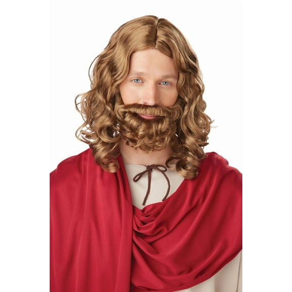 Jesus Wig and Beard Adult Set