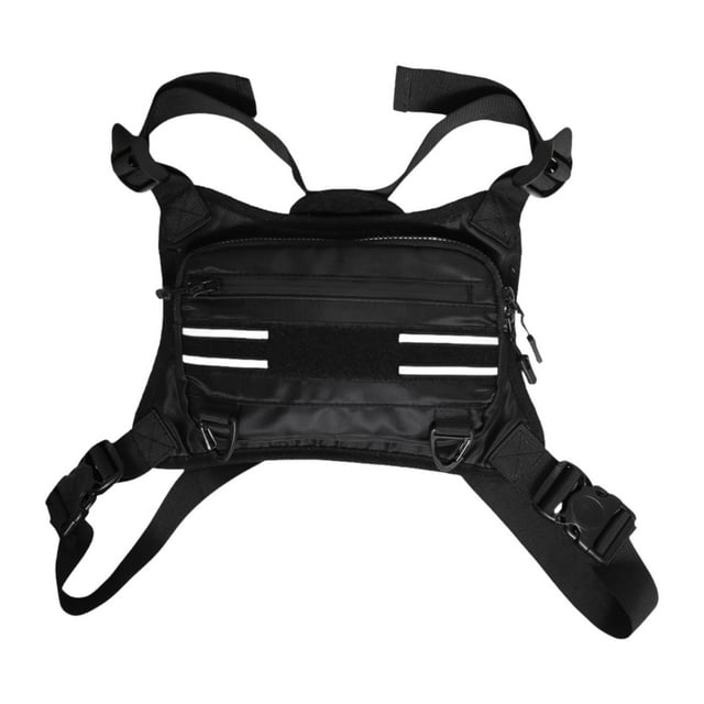 Bolsa de pecho para montar en el pecho, portátil, multifunción, para correr, montar , acampar, hacer senderismo, entrenar y fitness.