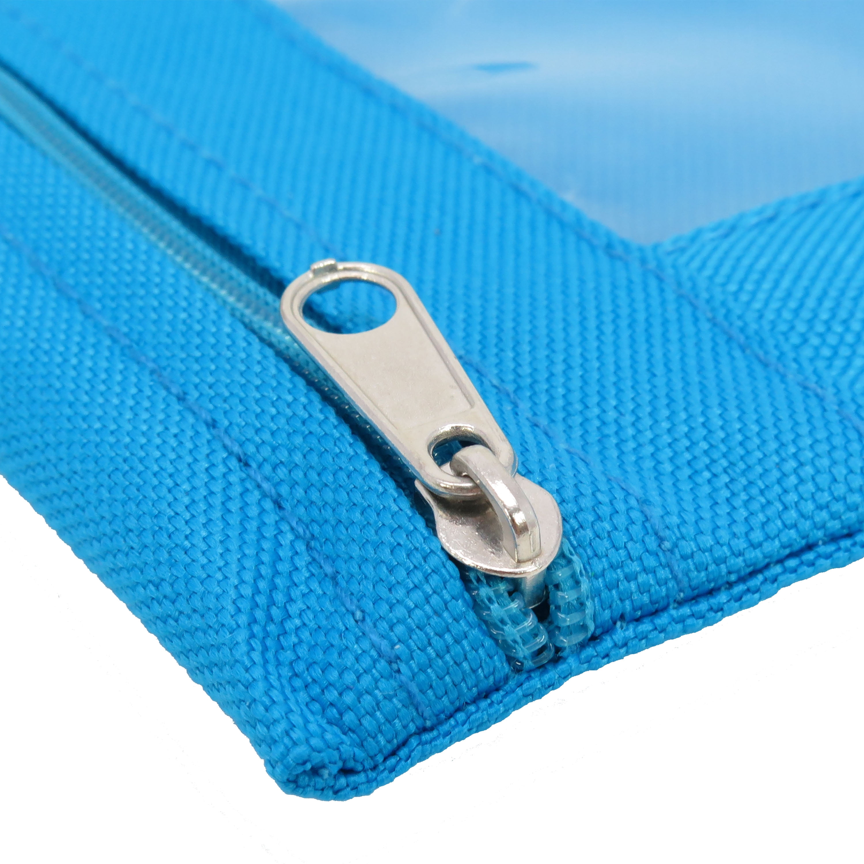 Pen + Gear Blue Solid Polyester Zipper Binder Pouch