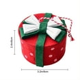 thumbnail image 6 of LShunze Christmas Mini Candy Box Ornaments Small Gift Box Mini Metallic Foil Wrapped Gift Boutique Ornaments DIY Present Package BoxesTree Hanging Decoration for Xmas New Year Party Decor,1pc, 6 of 8