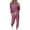 Wine#womens jogger suits 2 piece set, variant on lcziwo Sweatsuits Women 2 Piece Outfit Stripes Printed Crewneck Long Sleeve Track Jogging Suits Workout Drawstring Jogger Sets 2024 Lounge Set Purple M