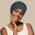 thumbnail image 4 of 2 PCS Cotton Slouchy Chemo Beanies, Chemo Cap Headwear Cancer Hats for Women with Hair Loss, 4 of 6