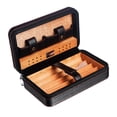thumbnail image 3 of Hearth & Gear Travel Custom Leather Kit Cedar Wood Lined For Men, 3 of 3