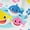 multi-color, variant on Baby Shark Underwear, 7-Pack (Toddler Girls)