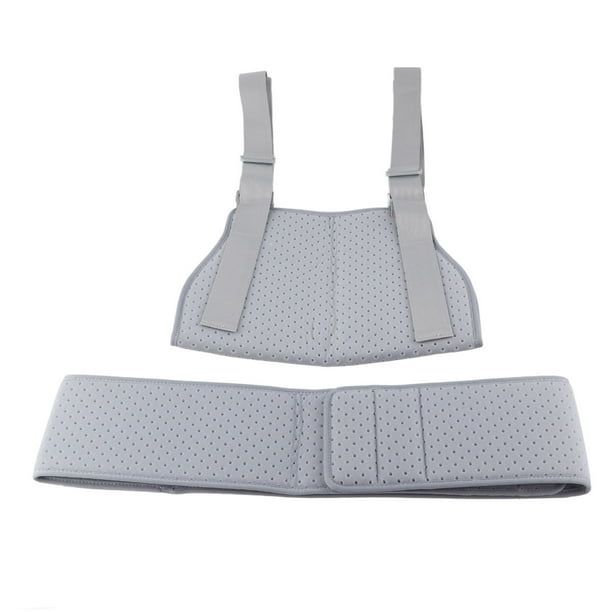 Cabestrillo para brazo, inmovilizador de hombro, cabestrillo de hombro ajustable con presión uniforme, cabestrillo para brazo con orificio transpirable para esguinces rotos.
