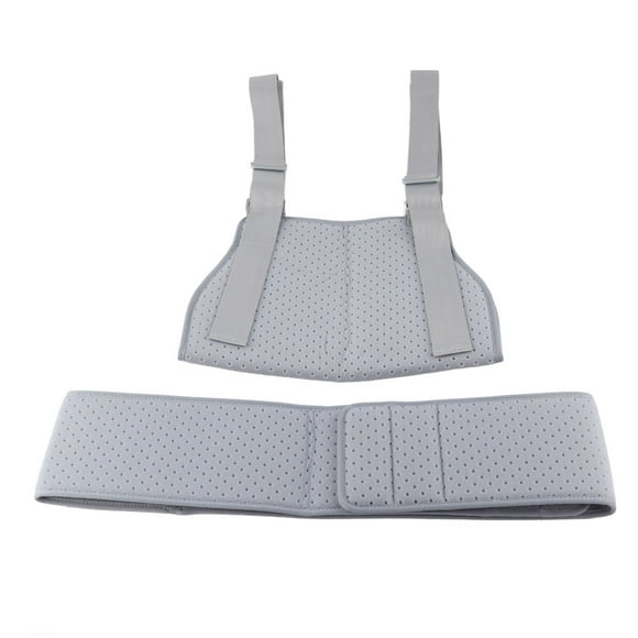 Cabestrillo para brazo, inmovilizador de hombro, cabestrillo de hombro ajustable con presión uniforme, cabestrillo para brazo con orificio transpirable para esguinces rotos.