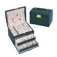 thumbnail image 1 of Caja de almacenamiento de joyas, organizador portátil de viaje, joyería para estuche para niñas, Ideal, 1 of 5