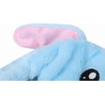 thumbnail image 4 of Animal Hat with Ears Moving Jumping Pop Up Beating Hat Plush Holiday Cosplay Dress Up Funny Gift for Kids(Light Up Blue Rabbit), 4 of 7