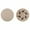 Z_1D, variant on Footstone Ornaments X2 Home Or Garden Step Stones for Outdoor Walkway Or Walkway Stepping Stones Stepping Stones Plastic (Hexagons Circles Squares Beige,Cyan)