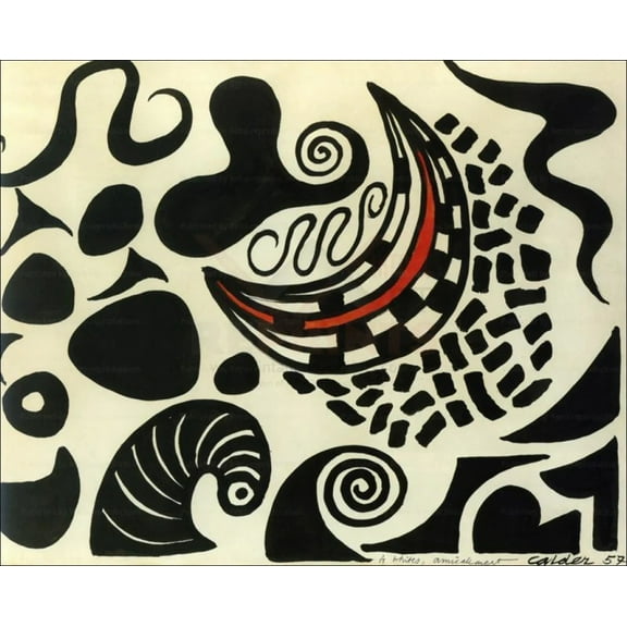 Alexander Calder Composition, 1957