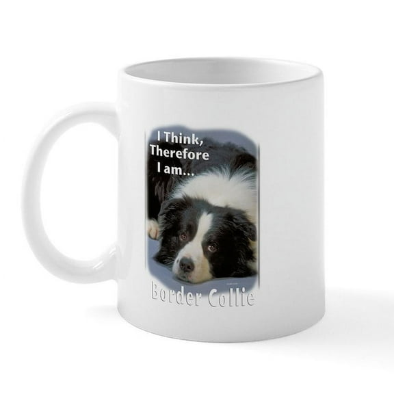 CafePress - Border Collie 3 Mug - 11 oz Ceramic Mug - Novelty Coffee Tea Cup