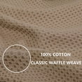thumbnail image 2 of Paños de cocina Homaxy Waffle Weave, 100% algodón, paquete de 6, 2 of 7