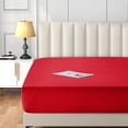 thumbnail image 3 of IR Imperial Rooms Fitted Sheet Deep Pocket Extra Soft Brushed Microfiber 1800 Series Red Queen, 3 of 9