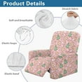 thumbnail image 5 of FOR U DESIGNS Gingerbread Man Christmas Tree Pattern Recliner Chair Covers with Arms, Wear-Resistan Recliner Armchair Covers Polyester Reclining Slipcovers Christmas Decor with Elastic Bottom, 5 of 8