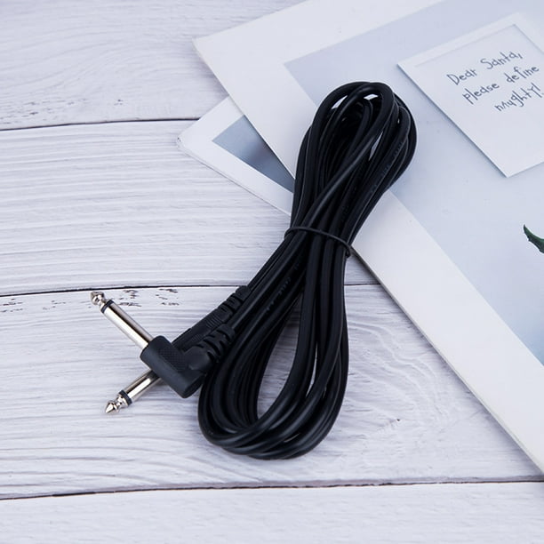 Accesorios de guitarra Cable de guitarra popular Caja eléctrica Cable de reducción de ruido de guitarra baja Cable blindado Cable de altavoz de audio