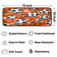 thumbnail image 2 of CURLYOOT Football Soccer Print Runner Rug 2'x6' Washable Kitchen Runner Rug Indoor Non Slip Laundry Rugs Floor Carpet for Hallway Kitchen Entryway Bedroom Living Room, 2 of 9