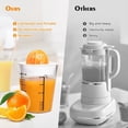 thumbnail image 2 of Exprimidor Manual Multifuncional , Exprimidor de Limones, 600 Ml (20 Onzas) para Jugo de Fruta y Mermelada (), 2 of 5