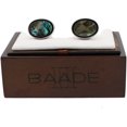 thumbnail image 1 of Baade II Men's Sterling Silver Oval Cuff Link 42Y-088F, 1 of 1