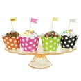 thumbnail image 4 of Wrapables® Standard Size Polka Dots Cupcake Wrappers (Set of 60), Pink, 4 of 4