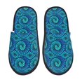 thumbnail image 2 of KLL Snake Slippers for Women Men House Slip on Indoor Outdoor Bedroom Furry Fleece Lined Ladies Comfy Anti-Skid Rubber Hard Sole-Large, 2 of 8