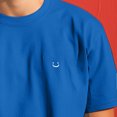 thumbnail image 5 of Dalix Lil Smile Heavy Cotton Short Sleeve Summer Tee Mens in Royal Blue 3XL XXX-Large, 5 of 5