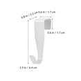 thumbnail image 2 of BESTYASH 16Ud Para Colgar Toallas Y Elegante Para Puertas Sin Daños, 2 of 7
