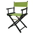 thumbnail image 1 of Casual Home 200-02/021-72 Silla directora 18"" - Altura clásica Marco negro/Lona verde lima, 1 of 1