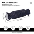 thumbnail image 3 of Gaeub Navy Dark Blue Print Candy Pillow Cylindrical Pillows,Candies Shaped Accent Throw Pillow Including pillow core, for Couch Bed Sofa Living Room 22.4 x 9.8Inches, 3 of 8