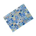 thumbnail image 1 of Cortina De De 180 * 180 Ganchos Cortina De Baño Patrones Modernos Múltiples, , Camuflaje, Estrella, Mármol, Mosaico, Cuadrícu Cuadrícula azul Baoblaze Cortina de baño impermeable, 1 of 8