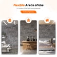 thumbnail image 5 of Izodekor 3D Brick Effect Wall Panels - Cladding, Stone Look, Styrofoam Facing for Living Room, 19x39 in, 3 Panels, Backyard K-04, 5 of 10