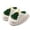 White, variant on Slippers Women - Ladies Fashion Christmas Deer Closed Toe Flat Bottom Warm Slippers