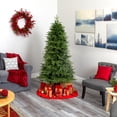 thumbnail image 2 of Nearly Natural 6ft. Vancouver Fir Natural Look Artificial Christmas Tree with 350 Clear LED Lights and 1870 Bendable Branches, 2 of 7