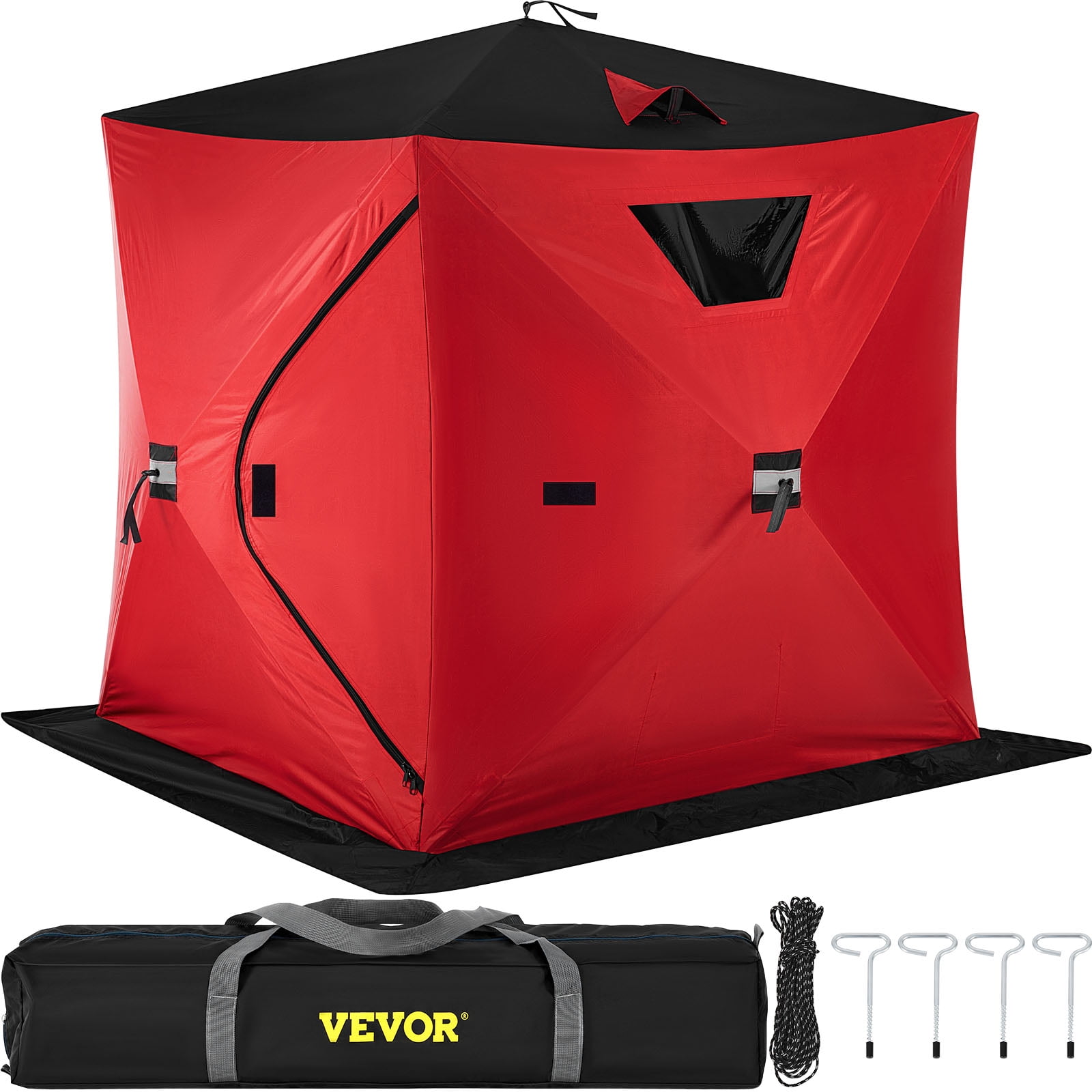 Outdoor Ice Fishing Pop-up Tent Portable Rainproof Oxford Camping Ice Fish Shelter for Outdoor Activities 